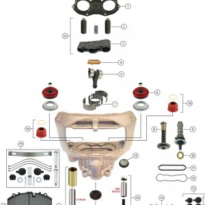 BRAKE CALIPER REPAIR KITS BOM