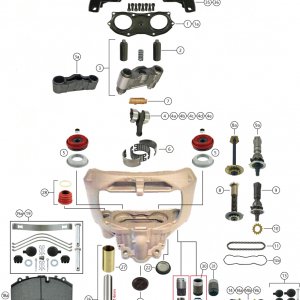 BRAKE CALIPER REPAIR KITS BOM