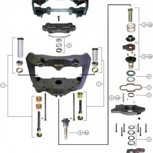 BRAKE CALIPER REPAIR KITS BOM