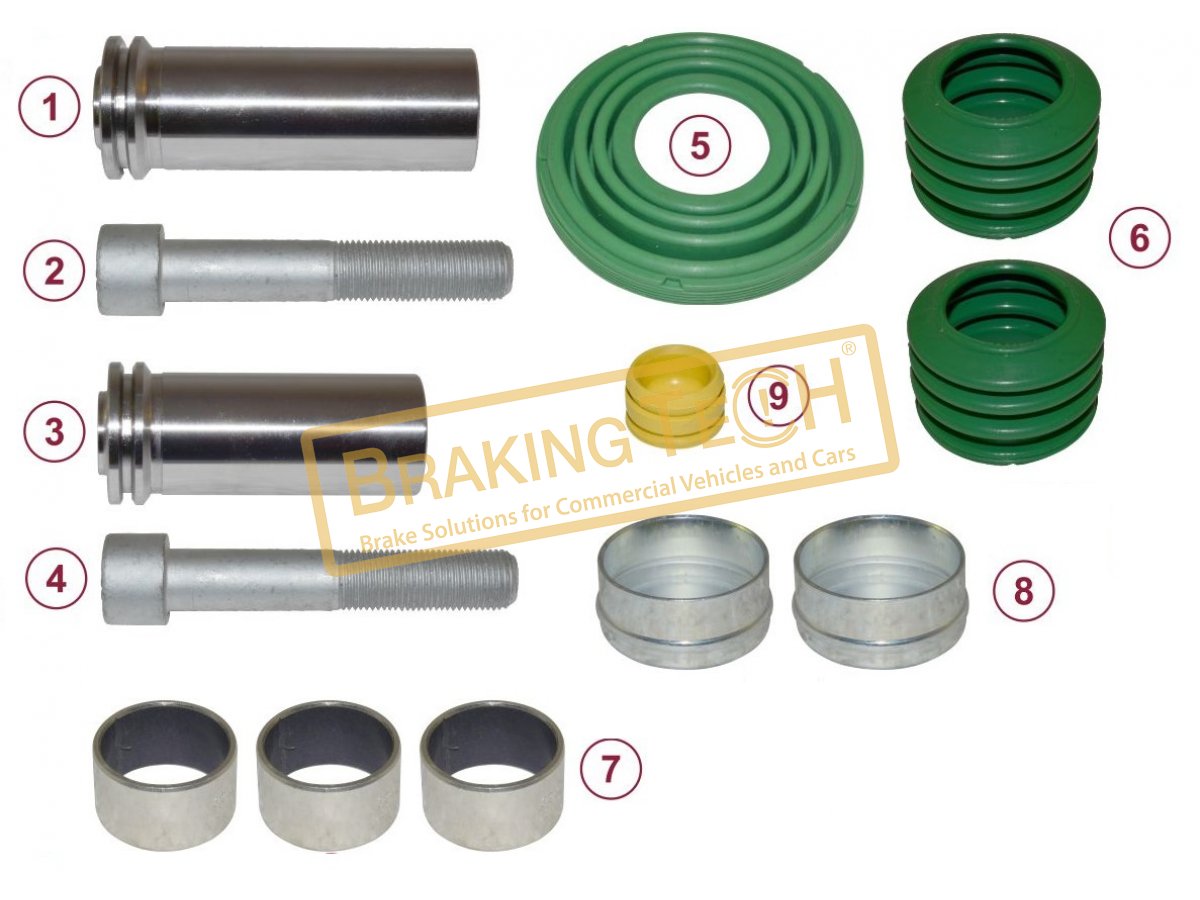 6403179282 - Caliper Boot&Pin Repair Kit : Partolium