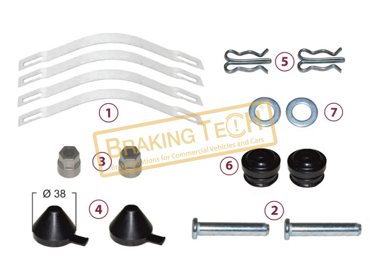 29246 - Caliper Brake Pad Retainer Repair Kit : Partolium